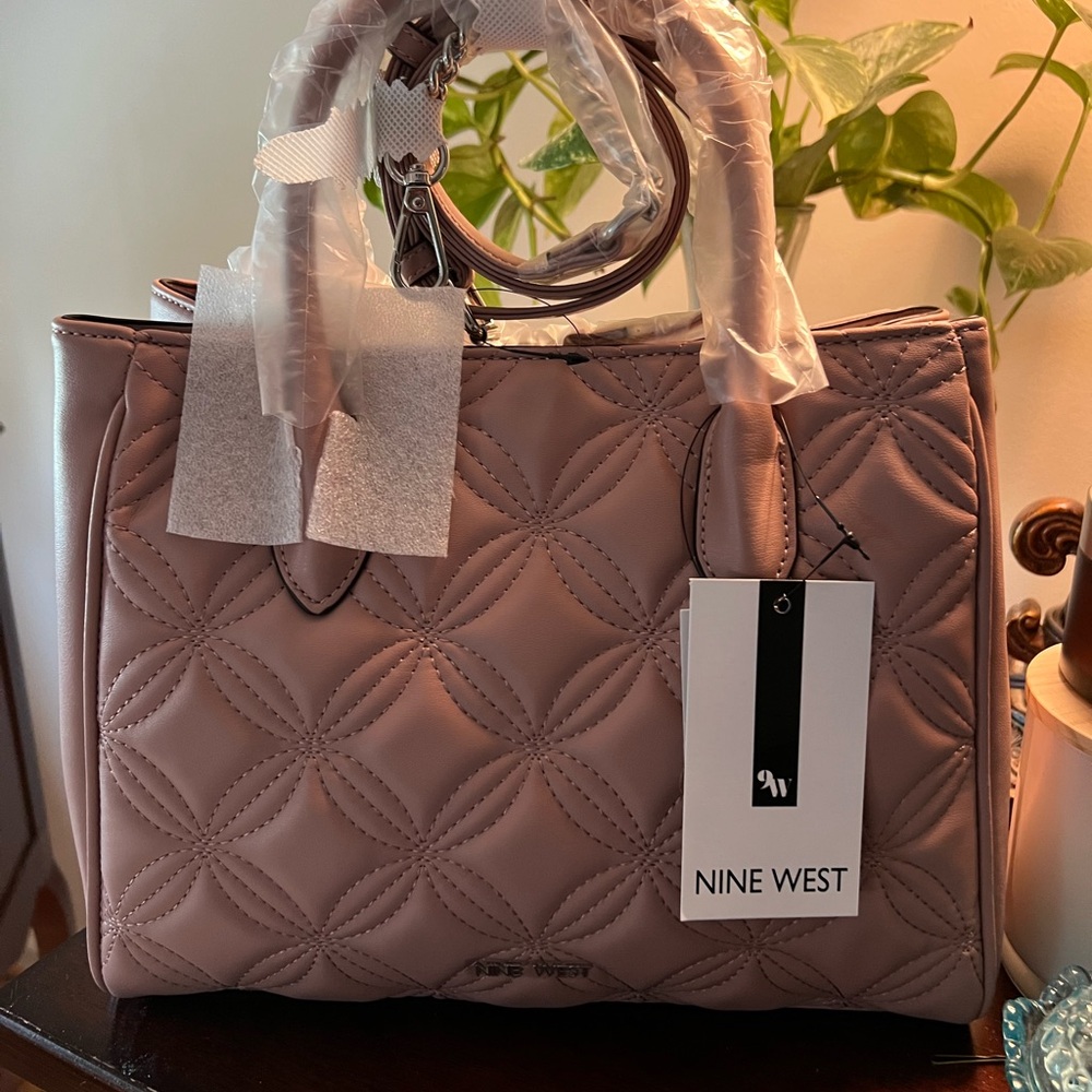 Nine West Pink Quilted Women's Bag